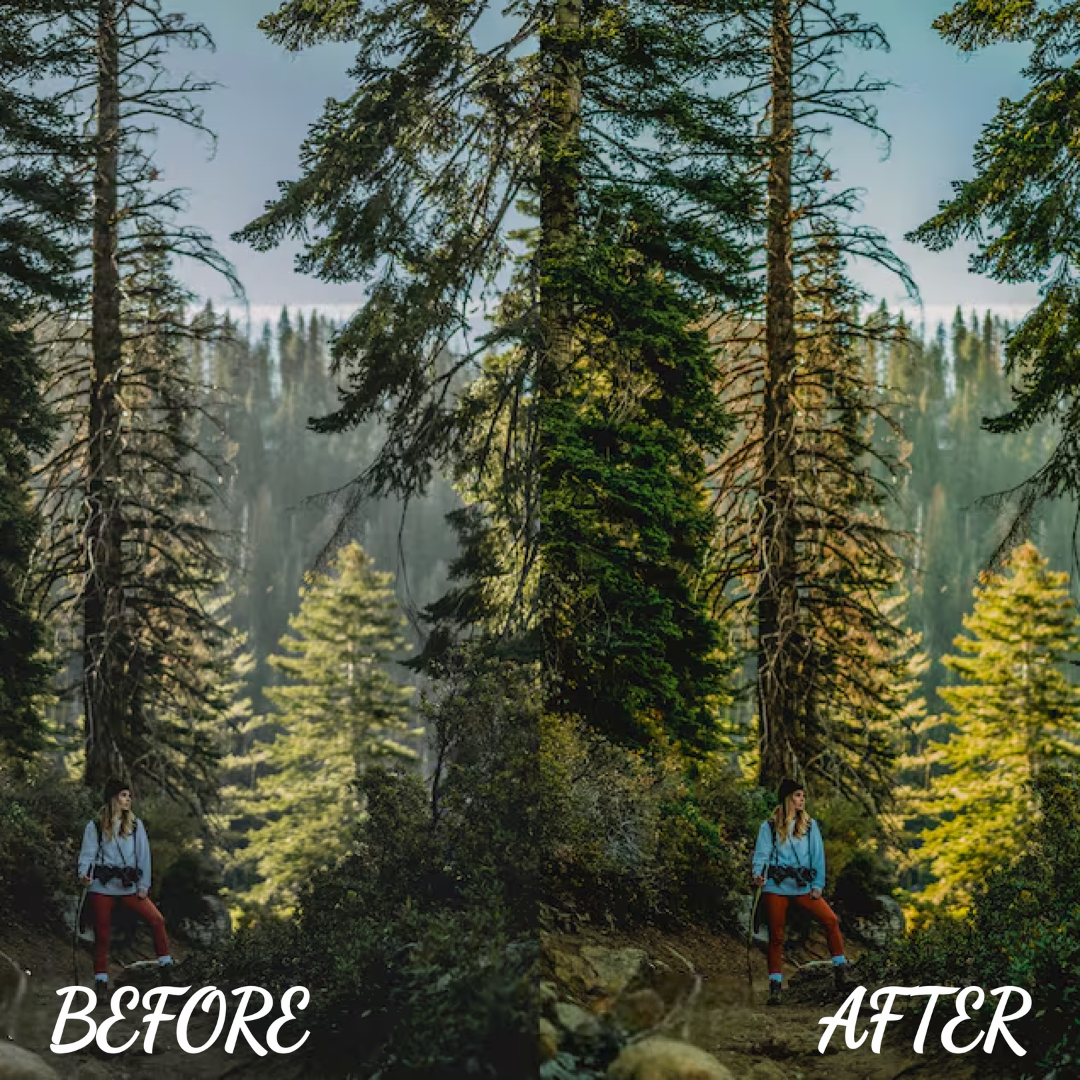 Hike Lightroom Presets: Vibrant Warmth for Mobile & Desktop (8)