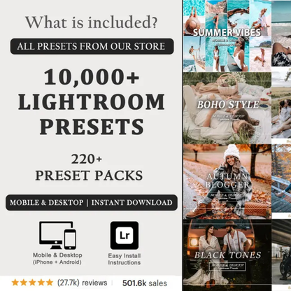 10,000+ Lightroom Presets Bundle, lightroom mobile Presets, Preset, Presets Lightroom, Lightroom Preset, Mobile Lightroom Presets