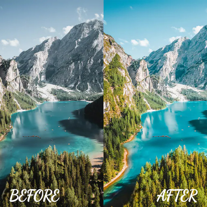 Hike Lightroom Presets: Vibrant Warmth for Mobile & Desktop (8)