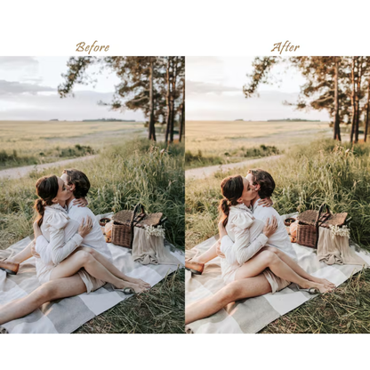 44 Natural LIGHTROOM Presets, Outdoor Presets, Creamy Preset, Bohemian Preset, Warm Light Preset, Mobile Preset, Bright Airy Desktop Presets