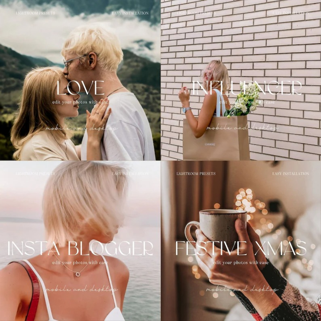 5000+ MEGA Lightroom Presets Bundle | Mobile and Desktop | Adobe Lightroom | Instagram Blogger | Photo Edit Filters | Free Updates | XMP DNG