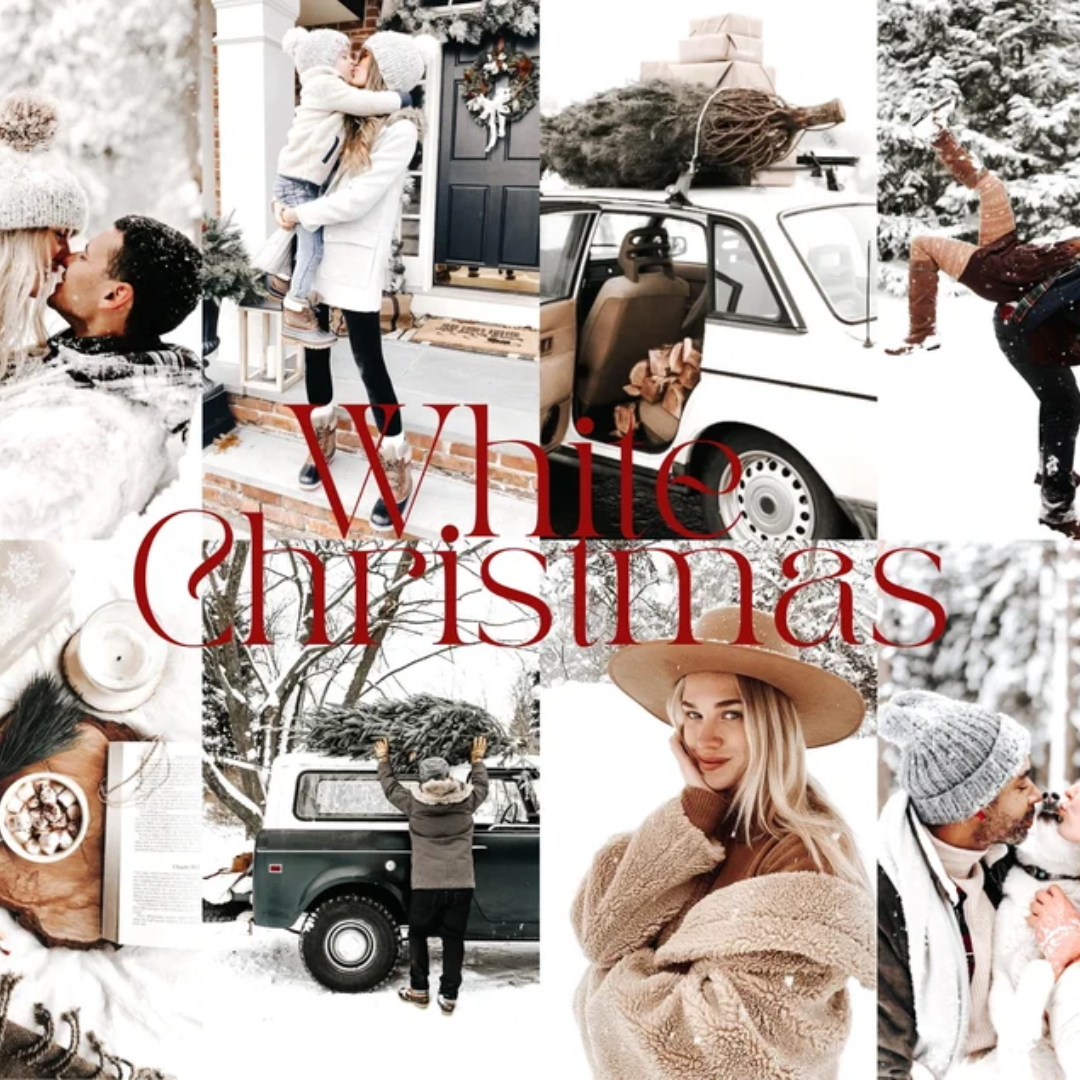 1000 Holiday Lightroom Presets Christmas Presets Winter Presets Holiday Presets Festive Preset Moody Preset Influencer Presets Mobile Preset