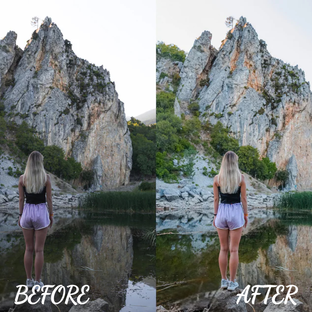 Hike Lightroom Presets: Vibrant Warmth for Mobile & Desktop (8)
