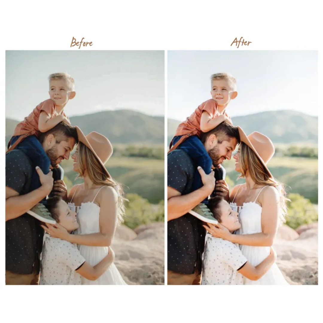 44 Natural LIGHTROOM Presets, Outdoor Presets, Creamy Preset, Bohemian Preset, Warm Light Preset, Mobile Preset, Bright Airy Desktop Presets