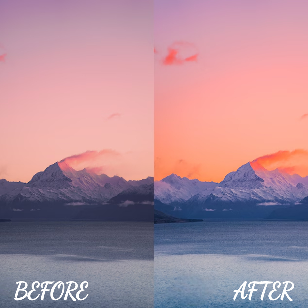 Hike Lightroom Presets: Vibrant Warmth for Mobile & Desktop (8)