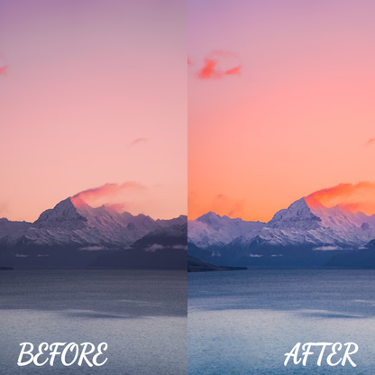 Hike Lightroom Presets: Vibrant Warmth for Mobile & Desktop (8)