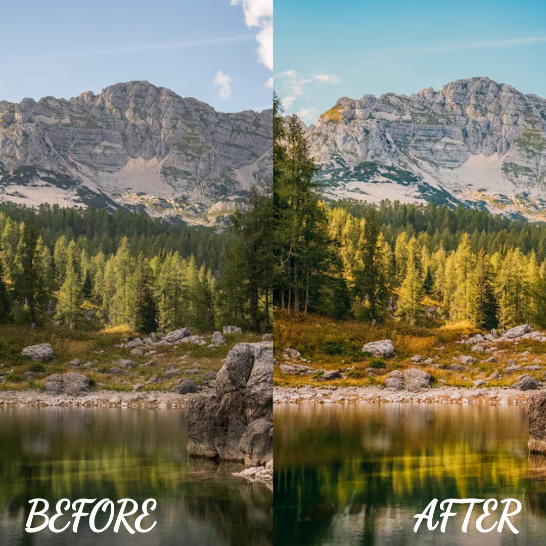 Hike Lightroom Presets: Vibrant Warmth for Mobile & Desktop (8)
