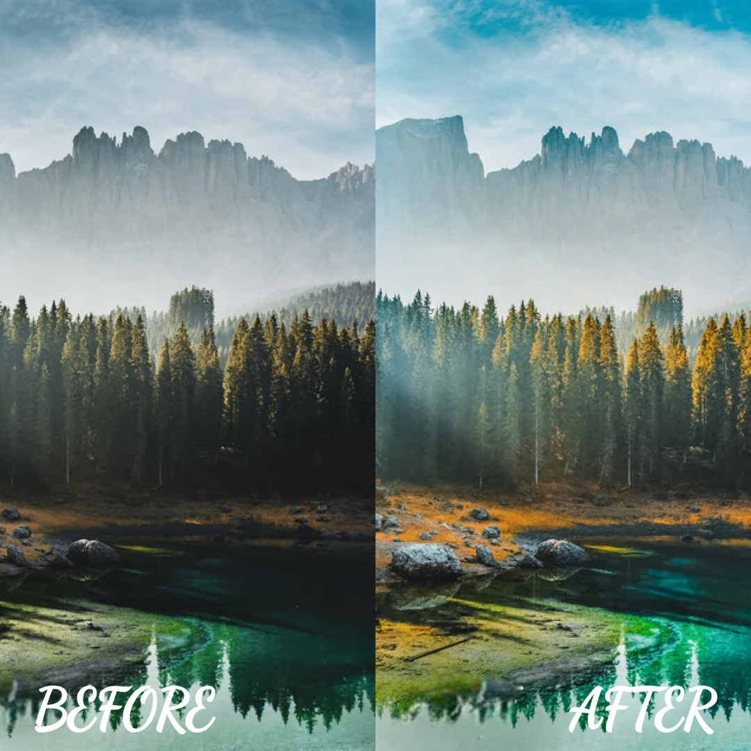 Hike Lightroom Presets: Vibrant Warmth for Mobile & Desktop (8)