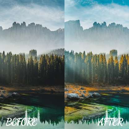 Hike Lightroom Presets: Vibrant Warmth for Mobile & Desktop (8)